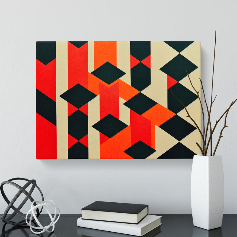 Idyllic Abstract Art - Wrapped Canvas, 35cm H x 50cm W x 3cm D