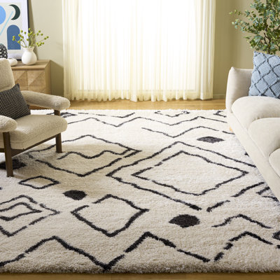 Tapis ivoire/gris anthracite Casperson