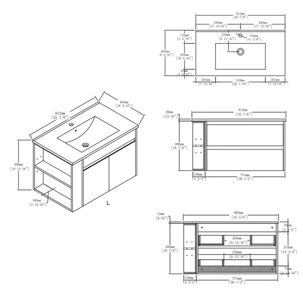 Dimensions du produit