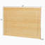 CONSDAN Wood Cutting Board for Kitchen, 16 x 12, Soild Birch Wood, Edge Grain, Chopping Board, Butcher Block with Juice Groove, Prefinished with Food-Safe Oil, 3/4'' Thick