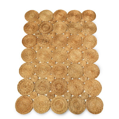 Tapis en jute tissé à la main