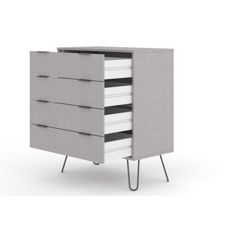 Dufresne 4 Drawer Chest Industrial Design