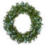 The Holiday Aisle® Memory-Shape Norwood Fir Wreath with White LED Lights-1557272617