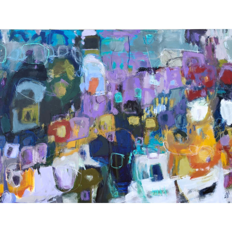 New York Print by Elizabeth Chapman, 17.25" H x 21.25" W x 0.875" D