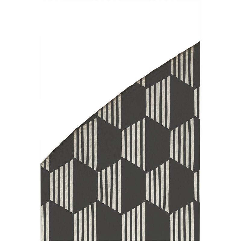 Hexaline Non-Slip Outdoor Rug, Round 5'