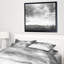 «Rapeseed Garden in Black and White», impression sur toile tendue-26692035