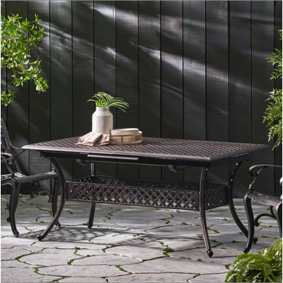 ABIGAIL CAST EXPANDABLE DINING TABLE