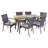 Kendra 7 Piece Dining Set with Cushions