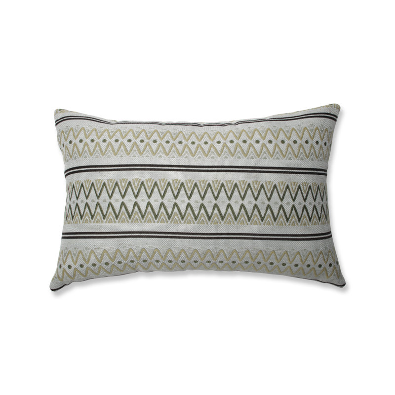 Coussin lombaire zig zag 