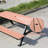 Outdoor HDPE Picnic Table Benches Set , Rectangle Patio Dining Table Bench Set, Anti-Rust Long Life Span-1380415377