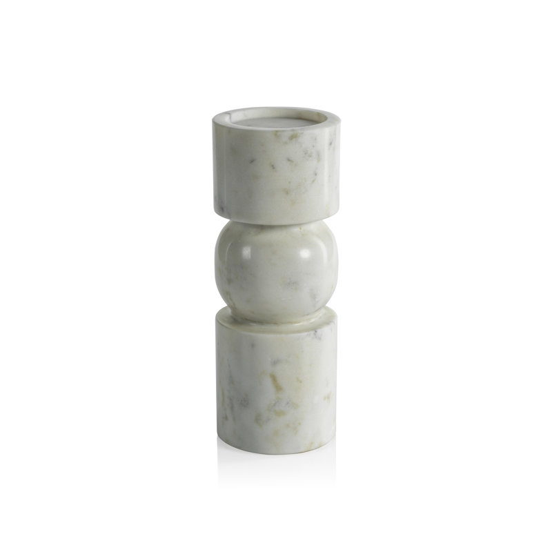 10'' H Marble Tabletop Pillar