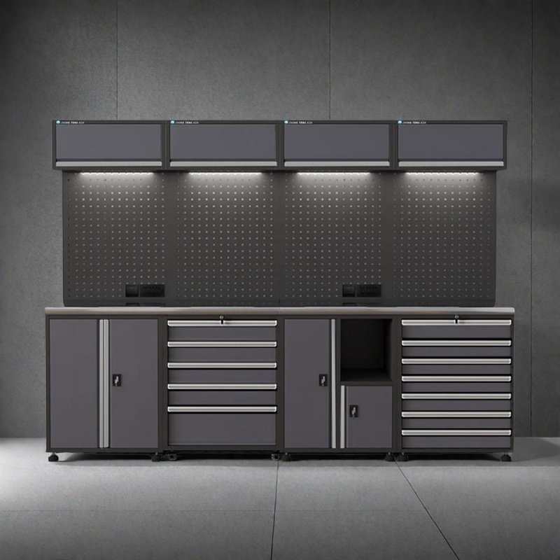 Armoire à outils en métal robuste pour l'industrie automobile