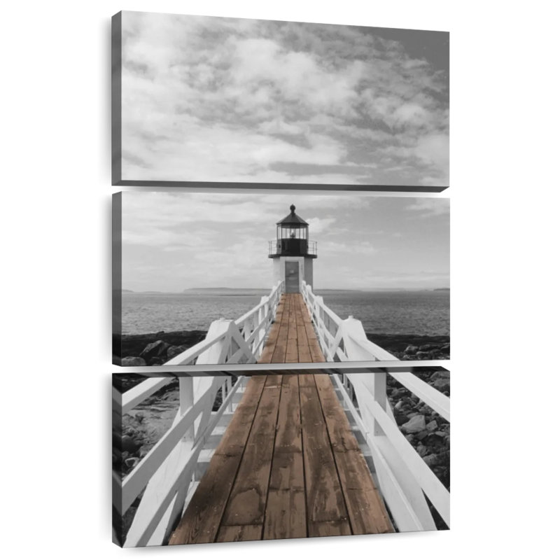 Nicci Port Clyde Lighthouse, 32" H x 20" W