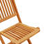 Acacia Wood Patio Dining Set with Rectangular Table-1407734303
