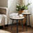 Side Tables Set of 2, End Tables, Plant stands  Set