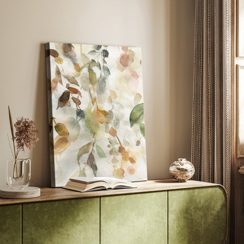 Cascade de la nature II - galerie Cavas sur mesure, H 18 po x l 12 po