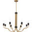 Lustree 8 lumières façon bougie/classique Shutt