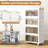 4-tier Stackable Storage Bins 44-gal Collapsible Storage Boxes With Lid Organizer