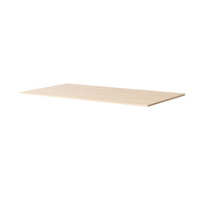 Versatile Wood Table Top, Wooden Rectangular Desk Top Kitchen Countertop, 120X60cm, Oak (Table Top Only)