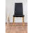 Eubanks High Gloss 4 Seat Rectangular Dining Table Set with Faux Leather Upholstered Dining Chairs-691290829