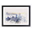 Hong Kong Skyline in China - Picture Frame Painting Print-56735892-56735896