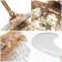 42-Inch Golden French Crystal Variable Frequency Invisible Fan Light With Remote Control, Height Adjustable