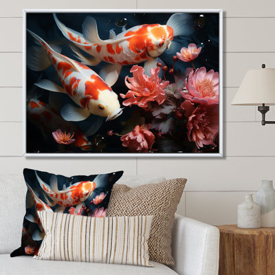 Art asiatique de Bassin du lotus sahraoui III, reproduction d'art sur toile