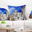 Oia Village, Grèce, paysage, paysage, coussin imprimé-2071560200-2071560212
