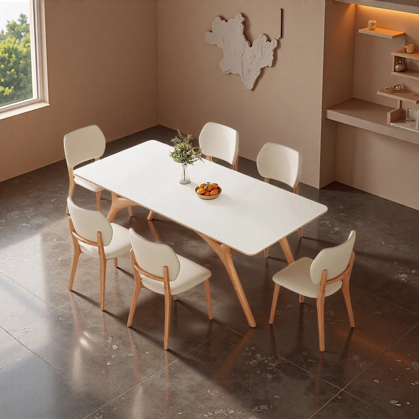 Latitude Run® Solid wood dining table and chair set | Wayfair