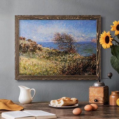 On the Cliff at Fecamp, 1881 - Reproduction de photo sur toile