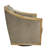 Upholstered Swivel Armchair-1886661995