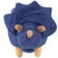 Critter Sitter 15 po Repose-pieds avec rangement Triceratops Dino bleu et hauteur de siège