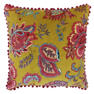 Malisa Paisley Square Cushion Cover