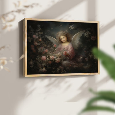 Angels From Above-LXX -Framed Print - Restickable