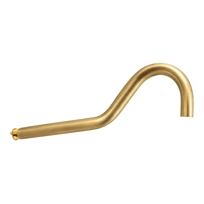 Bras de douche avec diamètre de 15,25 po par Strom Living, Chrome chrome