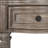 Balsam 72 in. W Wood 3 Drawer Traditional Console Table with Lower Shelf, Driftwood-1251387257