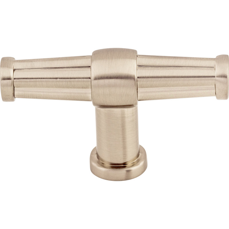 Luxor 2 1/2" Length Bar Knob, Brushed Satin Nickel