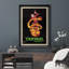Affiche rétro Campari L’aperitivo, affiche d'art de la cuisine, images de la salle à manger du bar, impression sur toile encadrée.-696634576-696634578