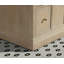 Meuble-lavabo simple 42 po avec plateau en pierre reconstituée Redondo