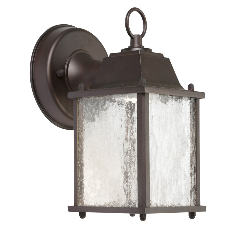 Alfonso Aluminum LED Wall Light, Antique Bronze