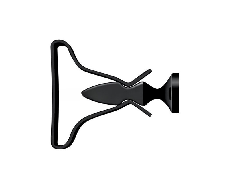 Brass Shutter / Door Accessory, Black