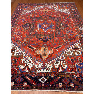 Saziya Wool Geometric Rug