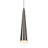 3 - Light Satin Nickel Kitchen Island Pendant-18784642-18784643