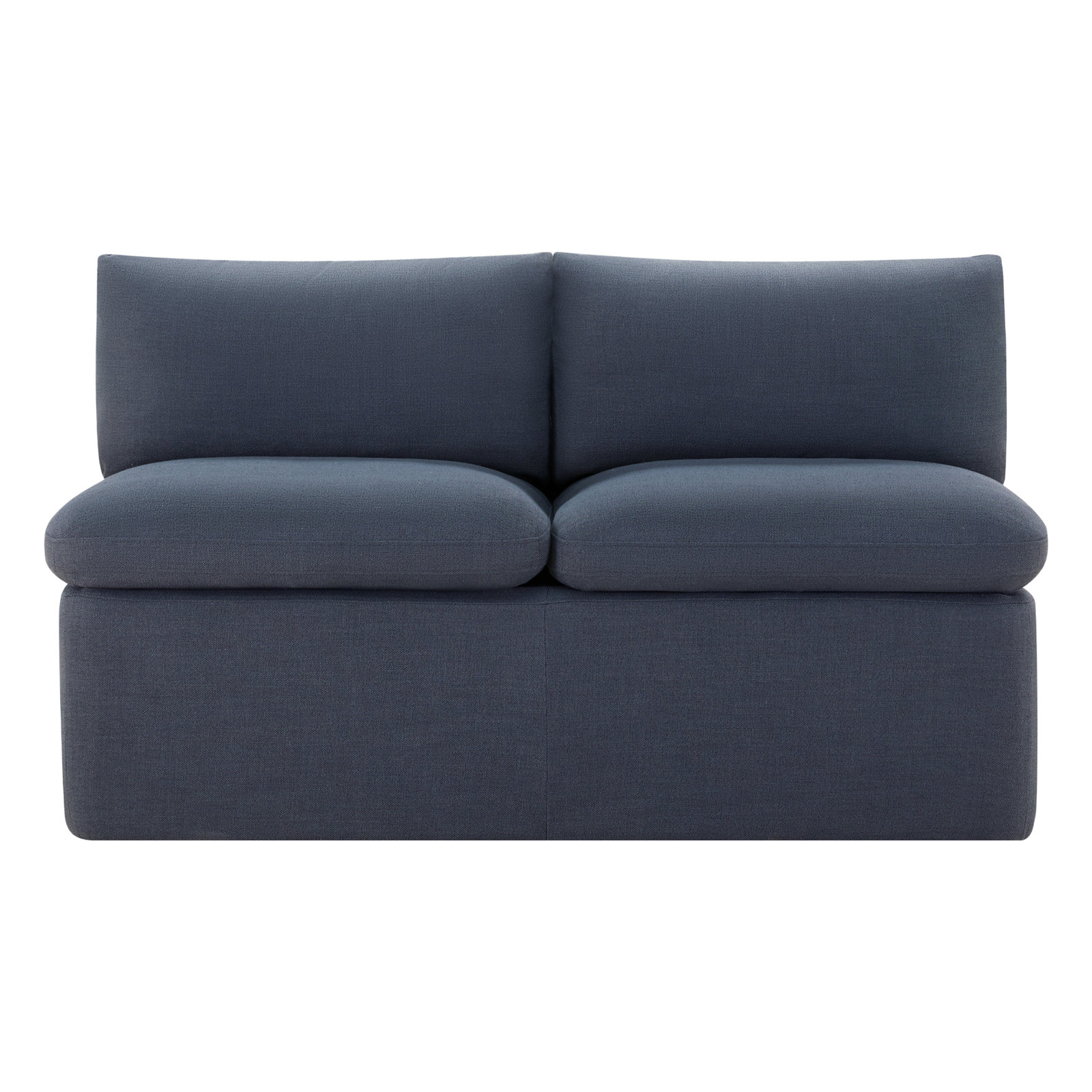 Alayaa Storage Dining Bench, Effie Indigo Linen