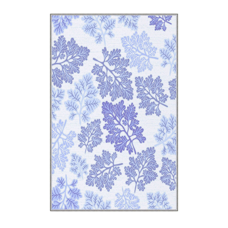 Antibacterial Hall Carpet, 3D Digital Printed, 3.3 x 4.9 ft | 100% Polyester, 0.3 in Pile Height, Non-Slip Underside, Machine Washable, Durable & Easy Care | Perfect for Living Room, Entryway & Home Décor