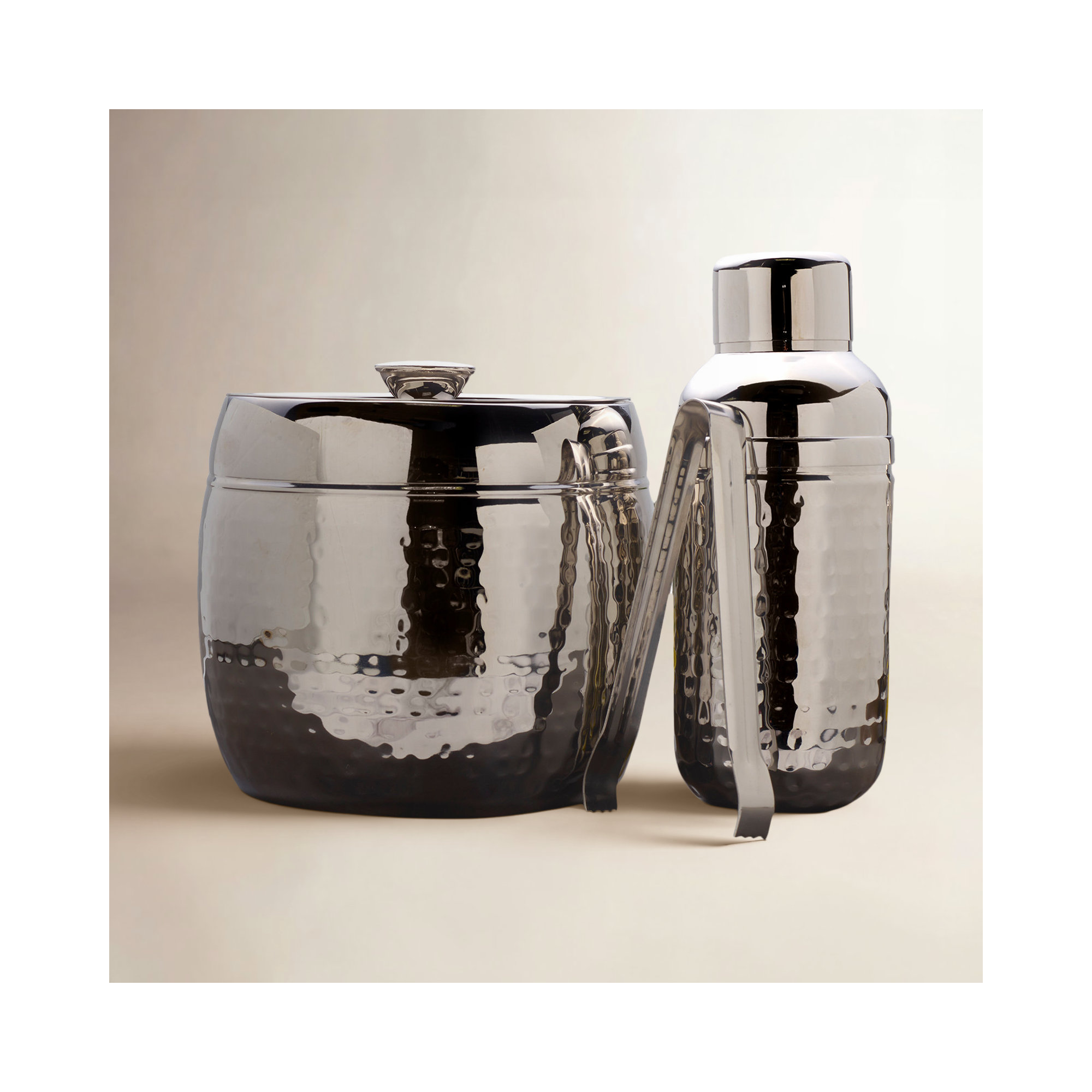 Mikasa Hammered 3-Piece Bar Set