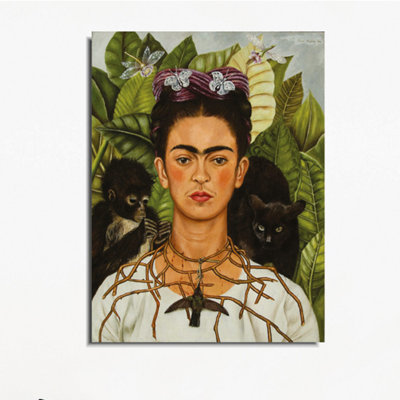 Par Frida Kahlo - peinture sur toile tendue