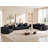 Configurable Vegan Leather Living Room Set-548565093