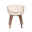 Chaise avec accoudoirs rembourrée Arabelle-277376828-268709807