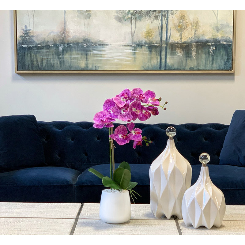 Arrangement floral orchidée phalaenopsis en pot
